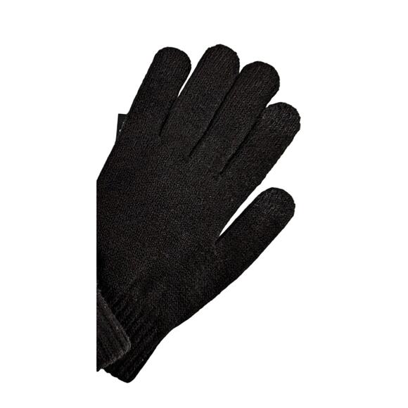 Black Touch Screen Gloves Tech Antimicrobial Protx2 by Fownes - Picture 4 of 10